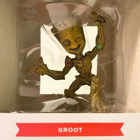 Hallmark Christmas Ornament Groot Marvel New - Picture 7 of 7